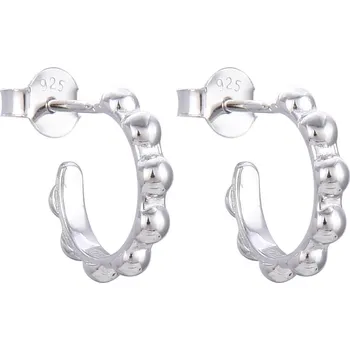 Šperk NUBIS® Stříbrné náušnice kroužky - NB-3718