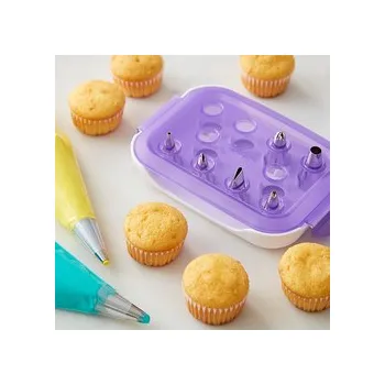 Sada špiček - Wilton / 8 kusů špiček + krabička