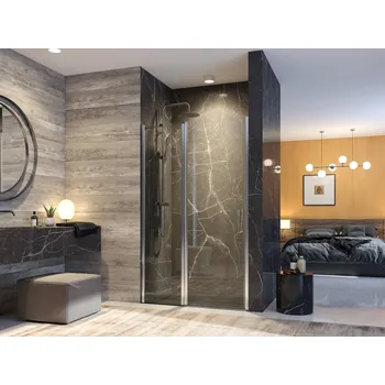 Sprchové dveře Aquatek Glass B5 90 sprchové dveře do niky jednokřídlé 87 - 91 cm