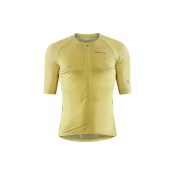 cyklistický dres CRAFT PRO Nano M žlutá 1910537-542000 XL; Žlutá triko + DÁREK DLE VÝBĚRU!