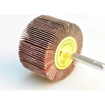 Brusný kotouč ABRASIV Brusný lamelový kotouč stopkový 50x30-6 A120