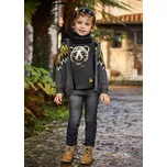 Mayoral Měkké džínové kalhoty 4598 - 58 černé Rozměr: 104