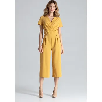 Dámský overall Horčicový dámský overal M664 Mustard Velikost: M