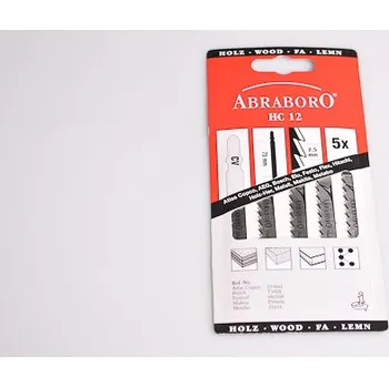 ABRABORO Pilové listy (sada 5) HC12 - T101B pro přímočaré pily