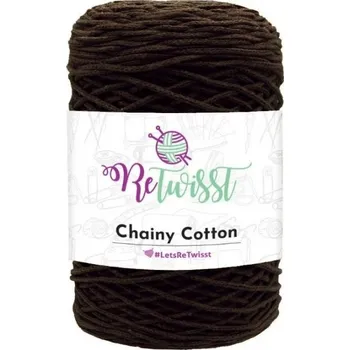 Příze Příze ReTwisst Chainy Cotton, hnědá, 11