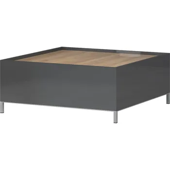 Konferenční stolek Konferenční stolek ONYX - KLS-2F/ON antracit lesk/ořech pacific lesk