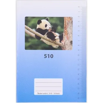 Sešit Papírna Martiník Školní sešit 510 - A5, 10 listů, čistý