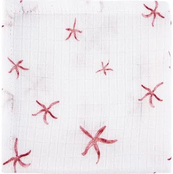 Dětská deka Mimilove Mušelínová plenka 75x75 cm Hvězdice