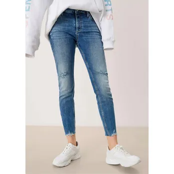 Dámské džíny Q/S s.Oliver dámské 7/8 skinny džíny Sadie modré Velikost: 32