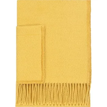 Šála Lapuan Kankurit Šál Uni, s kapsami / okrový