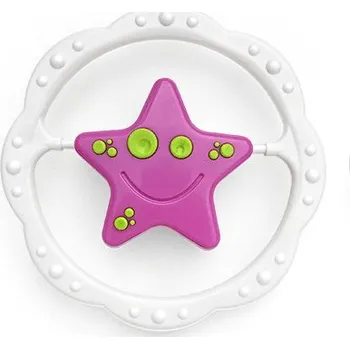 Hračka pro kojence Chrastítko hvězdička nebo kytička - mix variant či barev