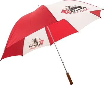 Deštník IMPLIVA Moto2 Umbrella červený/bílý
