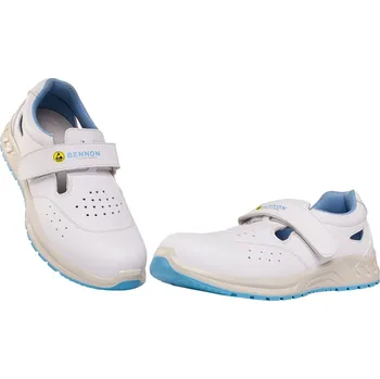 Pracovní obuv BNN WHITE S1 ESD Sandal NEW 0677020710 bílý - 45