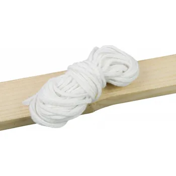 Výtvarná sada Bavlněný knot na výrobu svíček z včelího vosku - typ A (7 m)