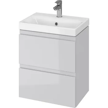 Koupelnový nábytek Cersanit Moduo skříňka umyvadlová slim 50 šedá S929-005