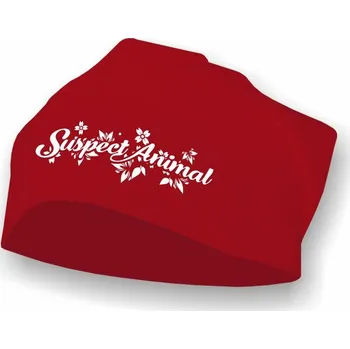 Čepice Čepice Homeless červená/bílá - Červená / ONE SIZE