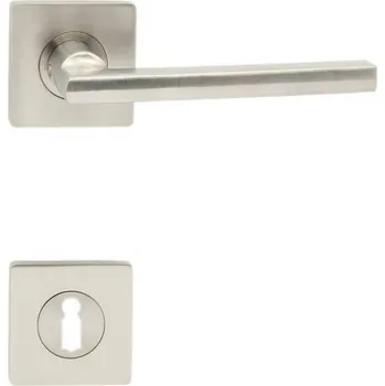 Dveřní kování COBRA PLAZA-S NEREZ Provedení: BB (pokojový klíč), Povrch: IN - nerez