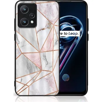 Příslušenství pro tablet VSECHNONAMOBIL 47686 MY ART Ochranný obal Realme 9 Pro+ / Realme 9 -PINK MARBLE (143)