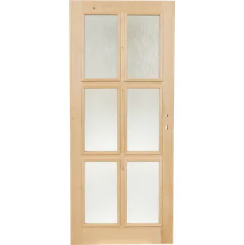 Interiérové dveře Hrdinka Kazetové dveře Kara A 80 cm Pravé