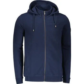 Pánská mikina Pánská mikina KIXMI OISTEN TMAVĚ MODRÁ M