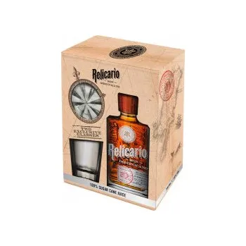 Rum Relicario superior 0,7l 40% + 2 skleničky