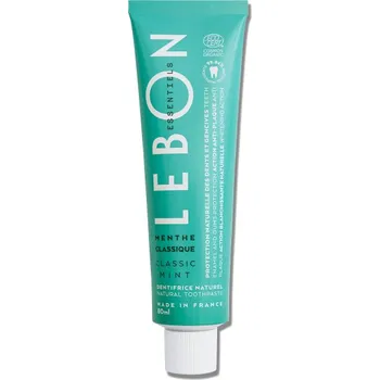 zubní pasta Lebon Classic Mint Natural Toothpaste přírodní zubní pasta 80 ml