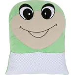 Polštářek ŽÁBA na zip cca 35x40 cm žába