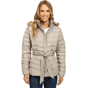 U.S. Polo Assn. dámská zimní bunda Belted Puffer M