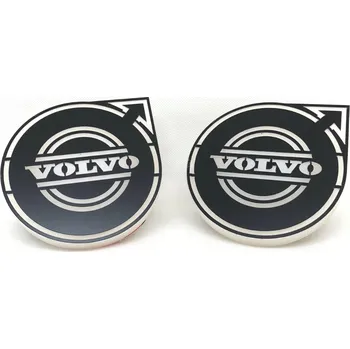 Znak automobilu LED podsvícený znak VOLVO, Studená bílá 2ks