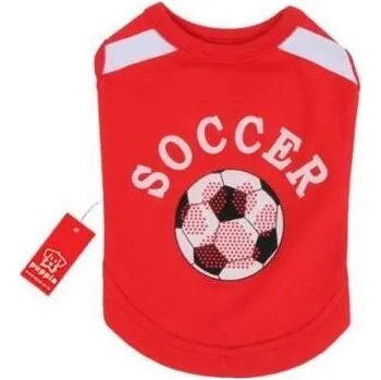 Obleček pro psa Puppia Worldpup triko červená varianta S