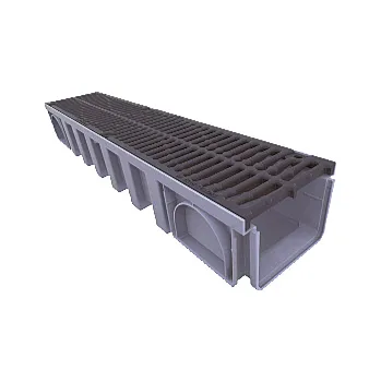 Odvodňovací žlab s litinovou mříží B 125 /1000x208x142mm/