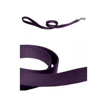Vodítko pro psa Papillon vodítko jednobarevné malé 1,2 m - fialové