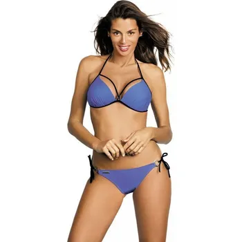 Dámská móda Dámské dvoudílné plavky Beth M-390 - Marko zeleno-černá L