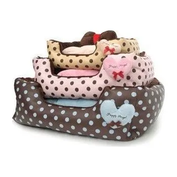 Pelíšek pro psa Puppy Angel psí pelech Perky Polkadot Pet - M varianta uppy Angel Psí pelech Perky Polkadot Pet - M hnědý