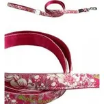 Papillon vodítko extra velké 1,2 m se vzorem - Hula Hula růžové