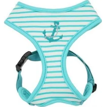Postroj pro psa Pinkaholic Matelot Harness kšíry - modrá varianta M