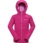 Dětská softshellová bunda Alpine pro ZERRO růžová - Růžová, 164-170