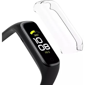 Příslušenství k chytrým hodinkám Ochranný kryt pro Samsung Galaxy Fit 2 - Transparentní