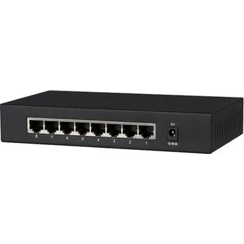 Switch Dahua PFS3008-8GT 8portový switch PFS3008-8GT