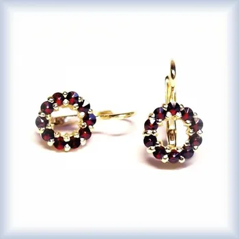 Náušnice bílé zlato