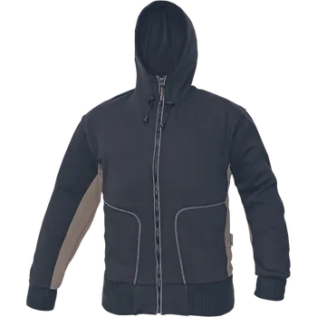 Pánská mikina ČERVA STANMORE NEW mikina Barva: tmavě hnědá, Velikost: 2XL