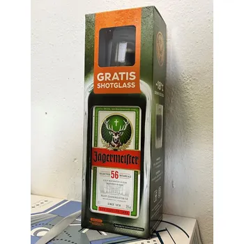 Likér JAGERMEISTER 35% 0,7l + SKLO (karton)