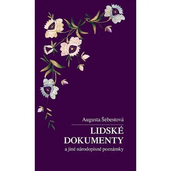 Kniha Lidské dokumenty a jiné národopisné poznámky Ekniha