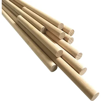 Dřevěná tyčka 10 cm na macramé tvorbu