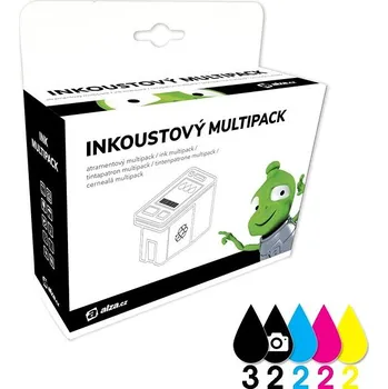 Alza PG-520BK + CLI-521 BK/C/M/Y Maxipack 11ks pro tiskárny Canon