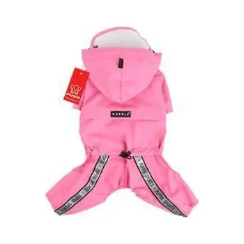 Obleček pro psa Puppia RACE TRACK kombinéza - růžová varianta S