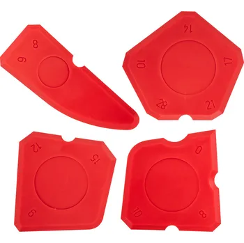 Autodílna TOPEX Sada silikonových stěrek 4ks, 16B472