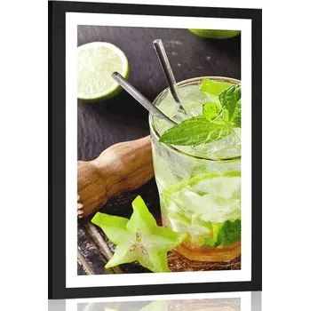 Plakát Dovido Plakát s paspartou lahodné Mojito