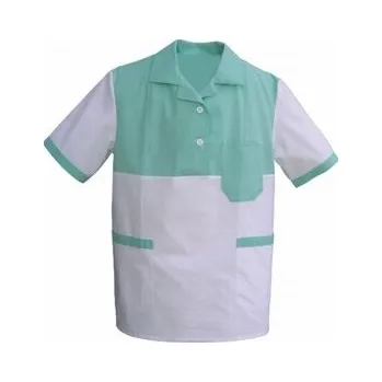 Dámská halenka PALIČKA s.r.o. Halena dvoubarevná dámská Barva: modro-bílá, Velikost dámských oděvů: 52