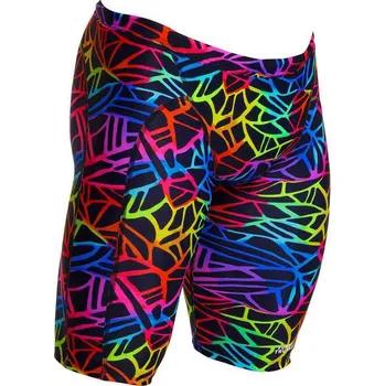 Pánské plavky FUNKY TRUNKS Rainbow Web Jammers velikost: D 6 - 90